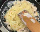 Foto del paso 4 de la receta: Pasta konjac con salsa carbonata y pollo