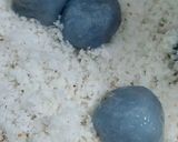 Foto langkah ke 5 dari resep Klepon Bunga Telang (Boh Rom Rom Bunga Telang).