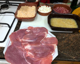Foto del paso 4 de la receta: Rollitos de pavo con mozzarella y jamón 🦃