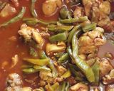 A picture of step 3 of Chicken Drumsticks in Red Sauce with Nopales.