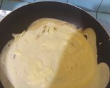 Foto langkah ke 3 dari resep Lekker/crepes teflon.
