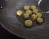 A picture of step 1 of Besan ki kadhi.