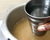 A picture of step 2 of Ghee pongal/ven pongal.