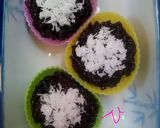 Foto langkah ke 5 dari resep Urap Ketan Hitam (ketan hitam tabur kelapa parut).