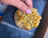 A picture of step 10 of Parmal chikki.