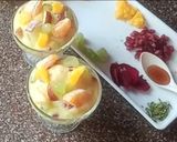A picture of step 5 of Fruit Custard.