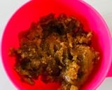 A picture of step 2 of Tal papadi.