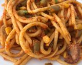عکس مرحله 8 از دستور اسپاگتی با سبزیجات 🍝