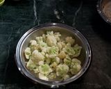 A picture of step 3 of Cheesy Bowl Gobhi Nuggets.