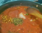A picture of step 6 of Italian veg macaroni.