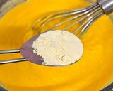 A picture of step 4 of Mango Kadhi-Summer Special.