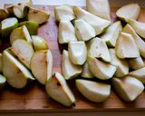 Körte chutney (csatni) recept fázis 1 fotója
