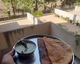 A picture of step 6 of Protein rich chilla.