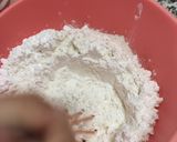 Φωτογραφία βήματος 2 της συνταγής "Red velvet cake με frosting λευκής σοκολάτας" ❤️🎀