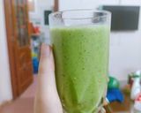 Hình bước làm 3 của món Smoothie Cải bó xôi, chuối, hạt mix, sữa đậu nành