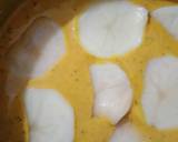 Potato and carom leaves fritters recipe step 3 photo