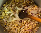 A picture of step 5 of Vegetables and pulses soup (a Kickass flu repealer 🤭😆✌🏽).