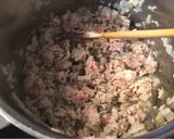 Darált húsos raguleves recept fázis 2 fotója