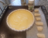 Foto del paso 8 de la receta: Tarta de hojaldre con crema pastelera y chocolate Exprés