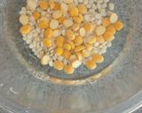 A picture of step 1 of Kara chutney, for South Indian.