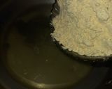 A picture of step 3 of Besan ke Laddu.