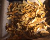 Kartoffelchips (aus Kartoffelschalen) 🥔 Rezeptschritt 2 Foto
