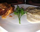 Foto del paso 14 de la receta: Filet Hope gratinado en cheddar, con papas suaves a la menta