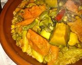 A picture of step 4 of Moroccan Couscous with Meat and Vegetables.