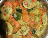 Foto del paso 9 de la receta: Conejo con verduras