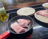 Foto del paso 7 de la receta: Secreto a la plancha con patatas no fritas