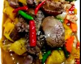 รูปขั้นตอนการทำที่ 4 ของ ตับไก่ผัดสับปะรด