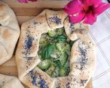 Pas rețetă Tarte cu zucchini, roșii și vinete 6 fotografie