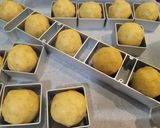 A picture of step 6 of Golden Pineapple Cakes 🍍 Similar to Famous Store Recipe.
