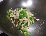 杏鮑菇青椒快炒的食譜步驟4照片