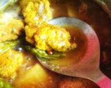 A picture of step 3 of Fish eggs curry.