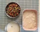 A picture of step 1 of Sprouts idli.