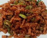 Foto langkah ke 4 dari resep Orek Tempe Cabe Hijau Petai.