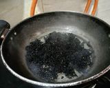 A picture of step 1 of Black sesame ladoo.