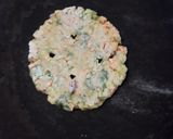 A picture of step 3 of Masala rice paratha.
