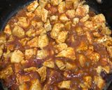 A picture of step 1 of Chicken tikka and egg sandwich.