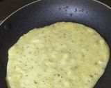 A picture of step 6 of Instant Millet Spinach Mini Dosa with Moong Dal Sambhar and Traditional Coconut Chutney.
