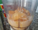 รูปขั้นตอนการทำที่ 2 ของ Golden Mango Smoothie 3 Ways มะม่วงปั่นผงขมิ้น 3 สูตร
