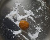 A picture of step 3 of Mathura style peda.