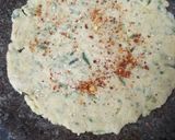 A picture of step 2 of Zucchini and Avacado (no water) Paratha.