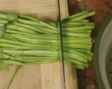 Pad boong (thai / chinese stir fry vegetables) recipe step 2 photo