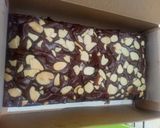 Foto langkah ke 5 dari resep Brownies shiny n crust 3 butir telur dapat 2loyang.