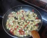 Foto del paso 2 de la receta: Hamburguesa a la plancha con pisto
