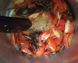 A picture of step 2 of Mattar Paneer n Rice#Theme Contest.
