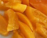 Foto del paso 1 de la receta Invertida de duraznos 🍑