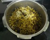 A picture of step 2 of Undhiyu.